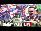 LIVE: Tommy Robinson leads ‘biggest protest in history’ days after Charlie Kirk shooting