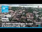 Mali : le Jnim revendique le rapt du chef religieux Amadou Hady Tall • FRANCE 24