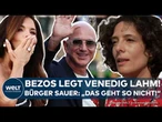 VENEDIG: Jeff Bezos Mega-Hochzeit legt Venedig lahm! Luxushotels ausgebucht! Es hagelt Steuer-Kritik