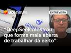 DeepSeek subiu no ombro de gigantes na corrida alucinada pela tecnologia de IA, diz professor