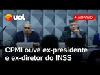 CPMI ouve ex-presidente e ex-diretor do INSS sobre fraudes em aposentadorias; assista ao vivo