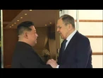 Chanceler russo se reúne com líder norte-coreano e agradece apoio contra a Ucrânia | AFP