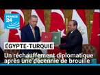 Egypte-Turquie : un réchauffement diplomatique après une décennie de brouille • FRANCE 24