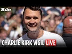 LIVE: Vigil for Charlie Kirk held at Kennedy Center in Washington, D.C.