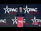 CPAC. Przemysław Wipler: apeluje do wszystkich zagłosujcie przeciw Rafałowi Trzaskowskiemu!
