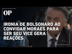 'Convite' de Bolsonaro a Moraes incomoda direita e Eduardo sai em defesa do pai; veja reações