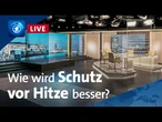 Tödliche Hitze: Warum sind wir so schlecht gewappnet? | ARD-Presseclub