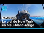 La Patrouile de France survole la statue de la Liberté à New York • FRANCE 24