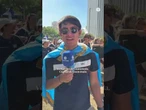 Cientos de miles de personas de todo el mundo se reúnen en la vigilia del Papa en Madrid