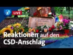 Rufe nach einem schärferen Strafrecht – Reaktionen auf CSD-Anschlag