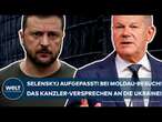 OLAF SCHOLZ: Bei Moldau-Besuch! Selenskyj aufgepasst! Das klare Kanzler-Versprechen an die Ukraine!