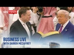 Top US firms join Trump as he meets crown prince of Saudi Arabia | Business Live