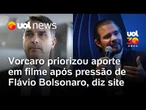 Vorcaro priorizou aporte em filme após pressão de Flávio Bolsonaro, diz site