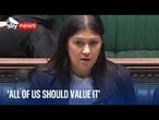 Culture Secretary Lisa Nandy gives statement on BBC