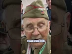 103-year-old WWII vet sings 'God Bless America' from storm shelter #shorts #us #foxnews #america250