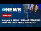 AO VIVO: Kamala x Trump: últimas pesquisas e comícios; quem vence a disputa? Enem 2024 | OP News