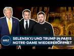 PARIS NOTRE-DAME: Treffen von Trump und Selenskyj bei Wiedereröffnung! Deutschland zurückhaltend?