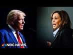 Harris and Trump prepare for crucial debate showdown