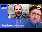 Reinaldo: Teoria contra eleição de Lula apoiada por Musk e pautada por Eduardo prova golpismo ativo