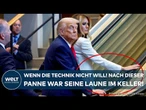 UN-GENERALDEBATTE: Laune im Keller! Diese Technik-Pannen bringen Donald Trump auf die Palme!