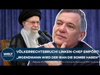 JAN VAN AKEN: US-Angriff auf Iran "völkerrechtswidrig" | Widerstand gegen Wehrpflicht der Linken