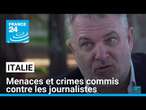 En Italie, menaces et crimes commis contre les journalistes • FRANCE 24