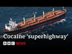 Huge drugs bust reveals battles on cocaine 'superhighway' | BBC News