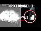 Speeding Russian missile launcher explodes in direct drone hit