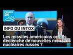 Missiles ATACMS tirés par Kiev : Poutine a t-il agité la menace nucléaire après l'annonce de Biden ?