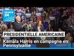 États-Unis : Kamala Harris en campagne en Pennsylvanie avant la convention démocrate • FRANCE 24