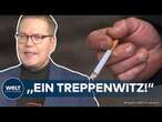 RAUCHVERBOT: ,,Ein Treppenwitz!