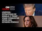 Lourival: Estratégias de Kamala e Trump visam conquistar votos dos estados-pêndulo | AGORA CNN