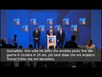 Vertice Nato, Trump: Ero sarcastico su fine guerra in Ucraina in 24 ore
