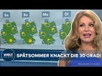 WETTER IN DEUTSCHLAND: Die Regenfront zieht ab – Hoch bringt Sonne und Wärme ins Wochenende!