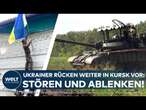 KURSK OFFENSIVE: Taktik geht auf! Ukrainer gewinnen massiv Gelände in Russlands Region Kursk!