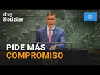 ONU: PEDRO SÁNCHEZ quiere a PALESTINA como MIEMBRO DE PLENO DERECHO | RTVE Noticias