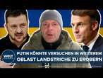 UKRAINE-KRIEG: Selenskyj und Macron beraten über Sicherheitsgarantien! Plant Putin neue Offensiven?