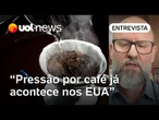Café tem mesma importância para EUA e Brasil, diz setor: 'pressão interna já acontece'