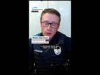 La policía estadounidense captura un canguro que vagaba suelto en Colorado #shorts