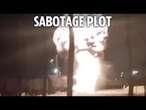 Moment Russia military train explodes in devastating plot by Ukraine spies near Moscow