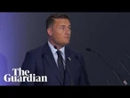 Defence Secretary Wes Streeting to announce new investment into air combat technology - watch live