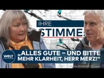 DEUTSCHLAND: Was wünschen die Deutschen Friedrich Merz zum Geburtstag? | IHRE STIMME