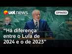 Lula faz discurso adequado na ONU, mas enfrenta comparações com ele próprio, diz Josias de Souza