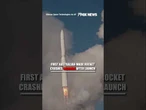 BLASTING... OFF: Space launch fails 'spectacularly' #shorts #space #rockets #usa #Us #viral