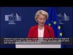 Von der Leyen: Compito dell'Ue è preservare la pace
