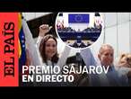 VENEZUELA | Edmundo Gónzalez y Ana Corina Machado reciben el premio Sájarov 2024