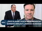 RUSSLAND: Lawrow will Nichtangriffspakt! "Wir wissen doch, was Russlands Garantien wert sind!"