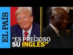 TRUMP alaba el inglés del presidente de Liberia: “Hay gente en esta mesa que no lo habla tan bien"