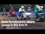 La course annuelle de tondeuses à gazon de 12 heures a eu lieu au Royaume-Uni