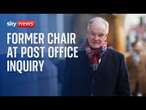 Watch live: Former Chair of Post Office Ltd Henry Staunton gives evidence at the Post Office Inquiry